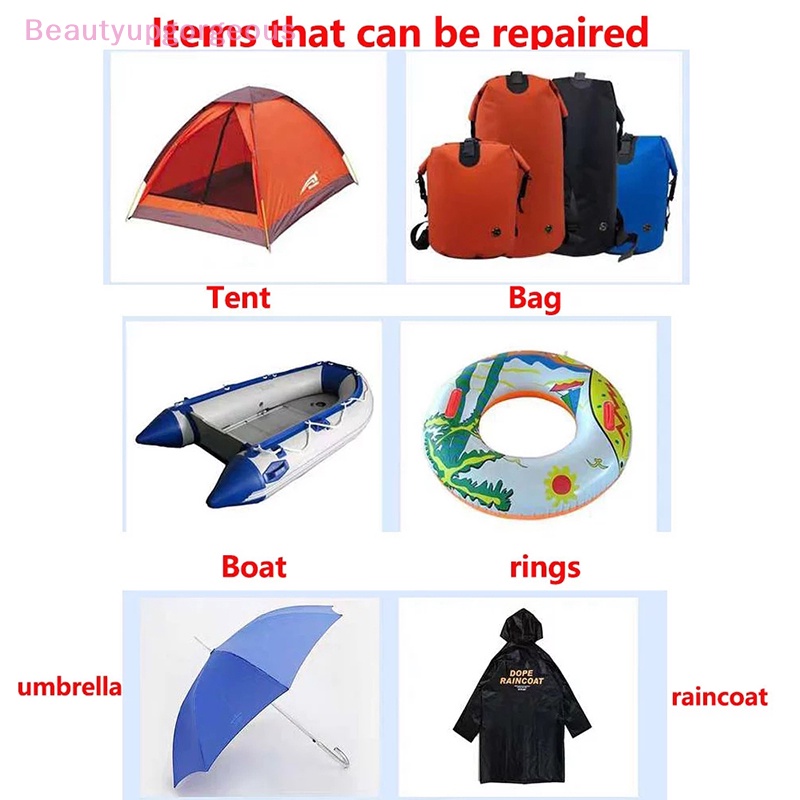 Set 10 Miếng Dán PVC Dùng Sửa Chữa Phao Bơi Tiện Dụng