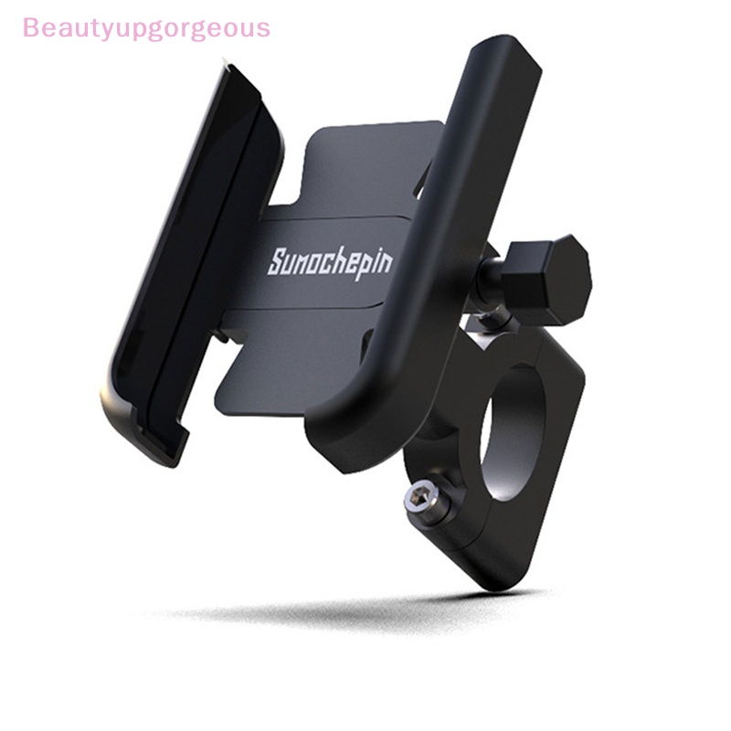 Giá Đỡ Điện Thoại Thông Minh Gắn Tay Lái Xe Đạp / Mô Tô Bằng Kim Loại