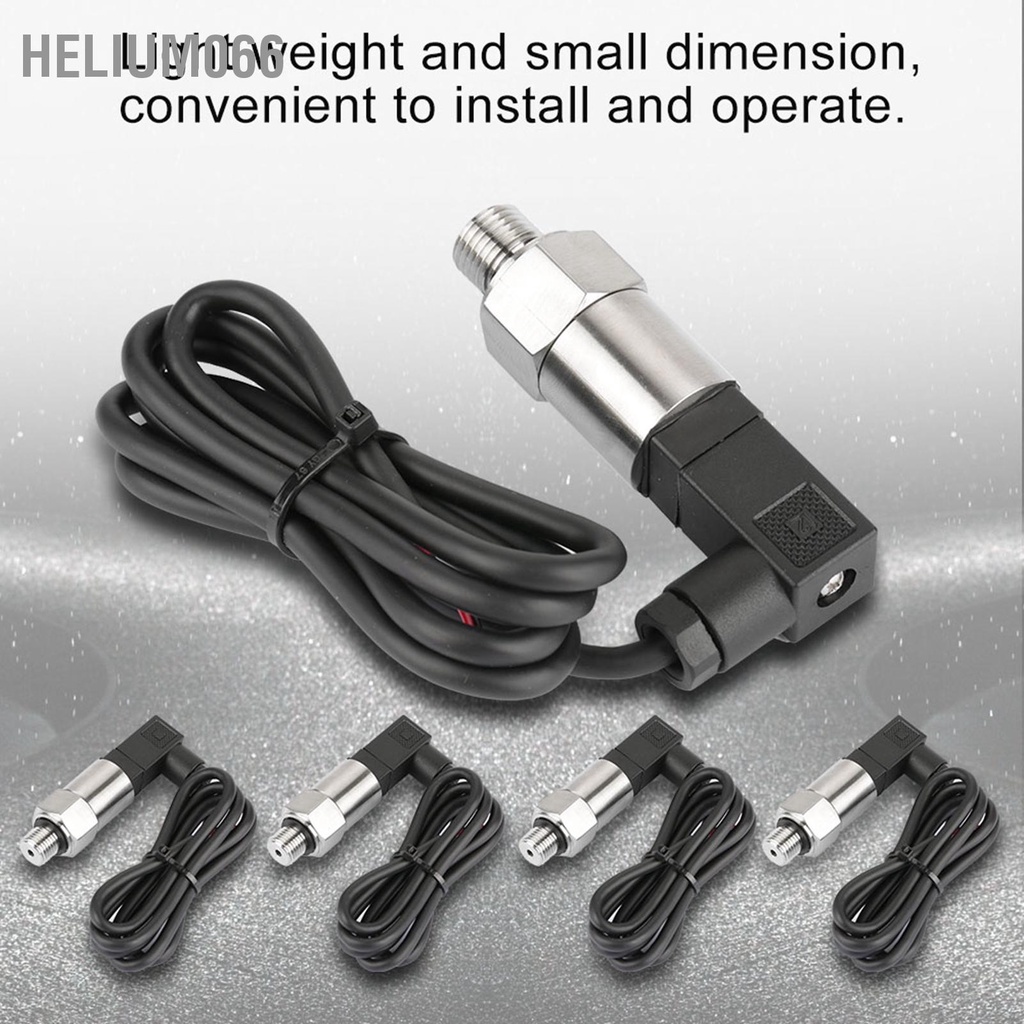 Helium066 Đầu ra 4-20mA dò áp suất silicon G1/4&quot; cho dầu khí nước