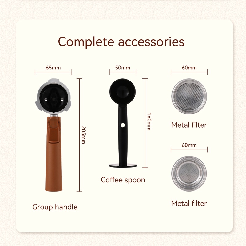 Máy pha cà phê Konka KKFJ-1203Y(WE) espresso, thiết kế mới cải tiến, pha cà phê bột, cà phê viên nang, đánh bọt sữa