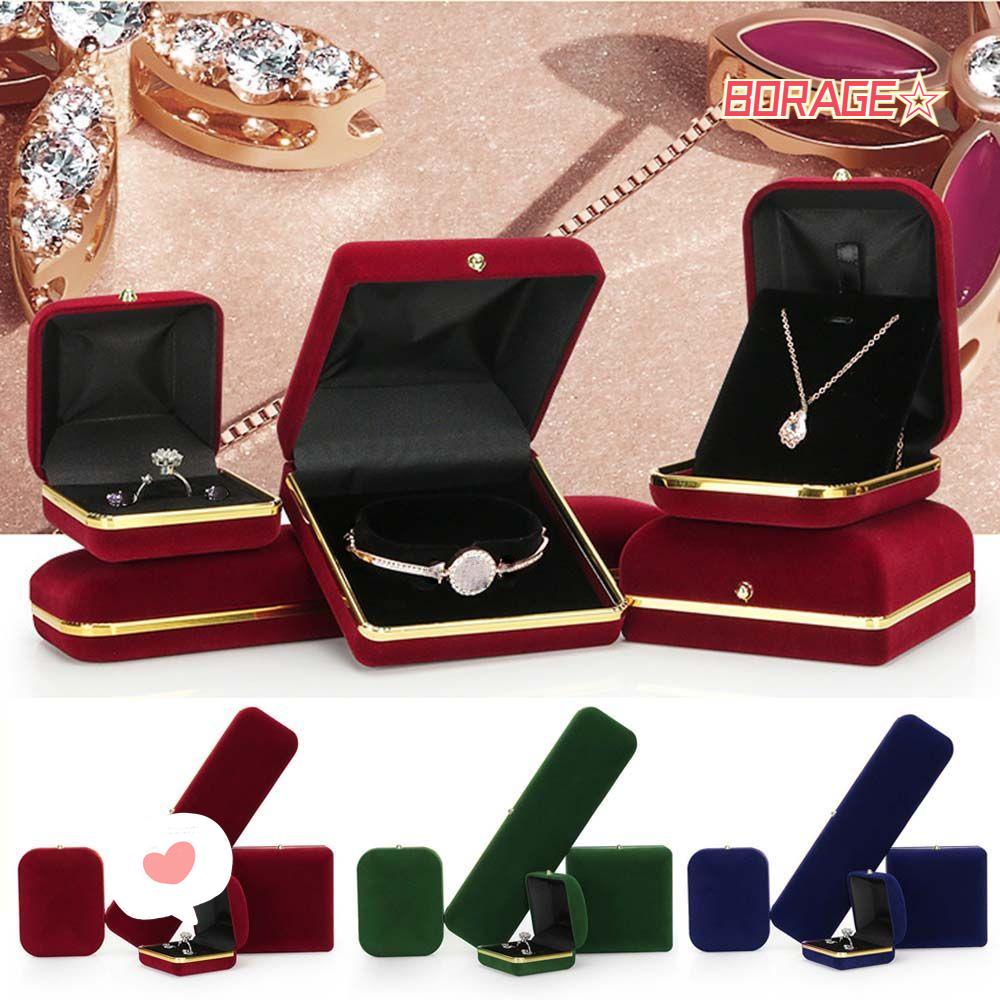 BORAG Hộp Đựng Trang Sức Bằng Nhựa Chất Lượng Cao Ốp