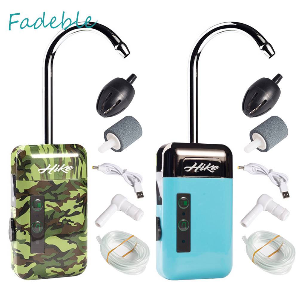 Máy Bơm Oxy Cảm Biến Thông Minh Tự Động Cho Câu Cá