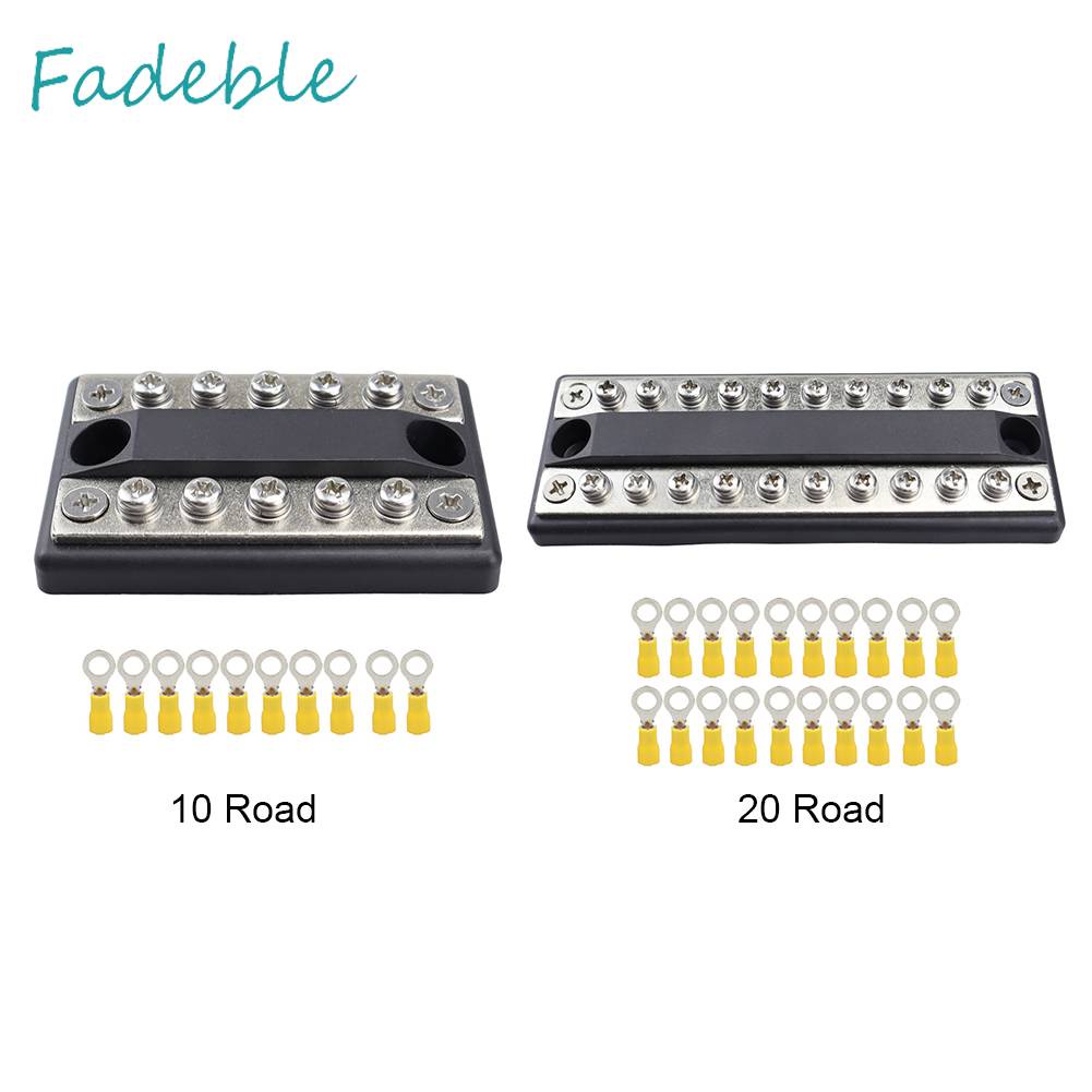 Vỏ Bọc Thanh Xe Buýt 10 Hướng 20 Cổng 100A 12-48V