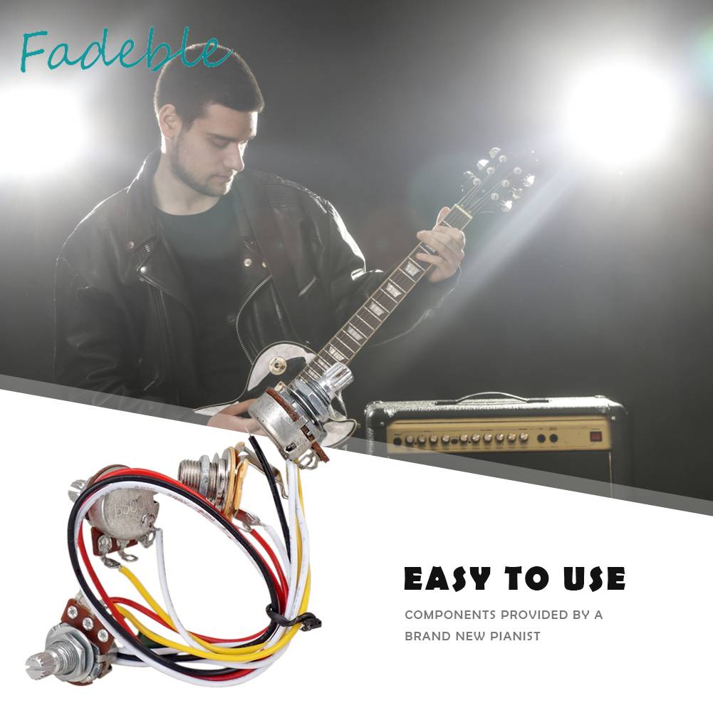 Dây Cáp Prewired Cho Đàn Jazz Bass