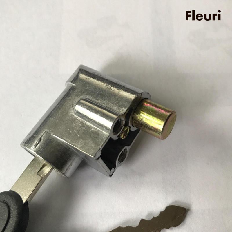 Bộ Ổ Khóa Kèm 2 Chìa Khóa Sử Dụng Pin An Toàn Cho Xe Máy / Xe Đạp Điện