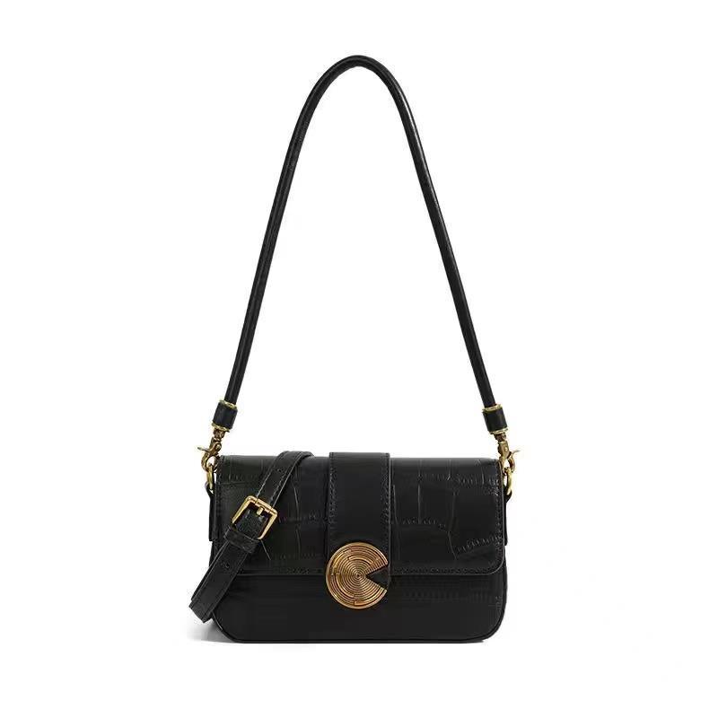 MUCU túi da nữ túi xách nữ Túi xách sát nách nữ baguette kiểu Pháp cổ điển cao cấp túi nhỏ Messenger tinh tế