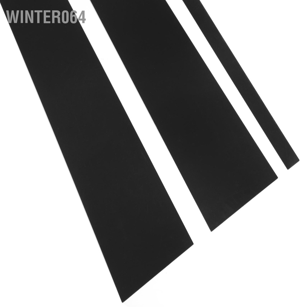 Winter064 6 Trụ Cột Bài Decal Viền Đen Bóng Cửa Phụ Sổ Bao Thay Thế Cho Dodge Charger