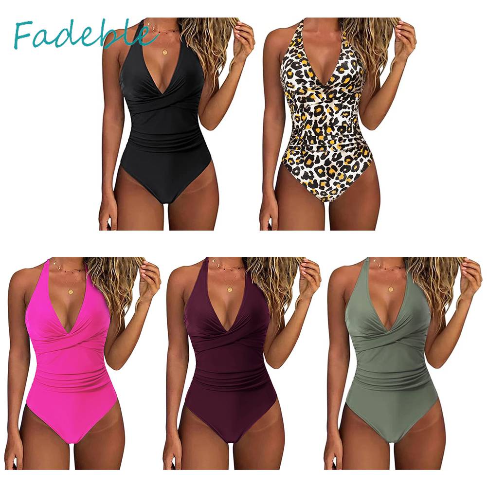 Đồ Bơi Một Mảnh Hở Lưng Ôm Dáng Co Giãn Gợi Cảm Cho Nữ