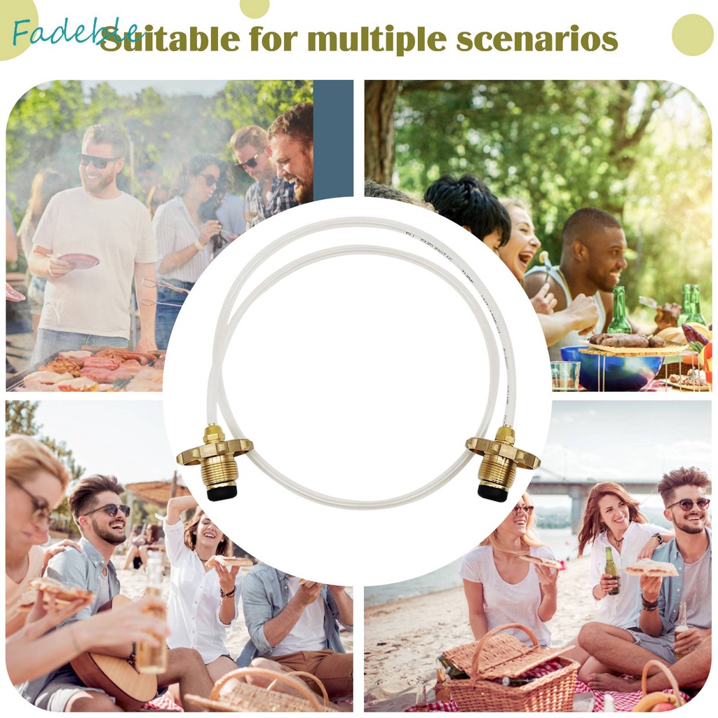 Ống Nối Khí Gas Trong Suốt Bằng PU Tiện Dụng Cho Bếp Ga