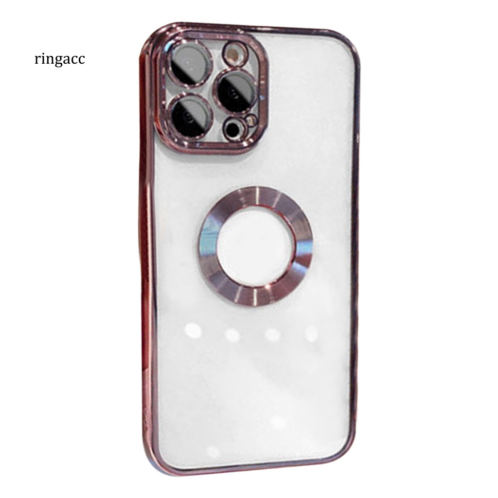 Ốp Điện Thoại Trong Suốt Chống Sốc Mạ Điện Cho iPhone 14 13 12 Pro Max Mini