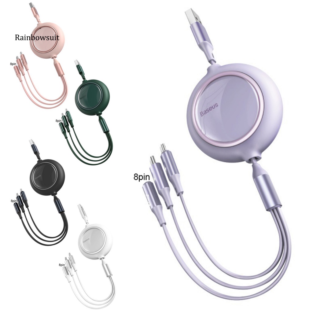 Dây Cáp Sạc Nhanh USB Type C Chống Rối Đa Năng Có Thể Tái Sử Dụng