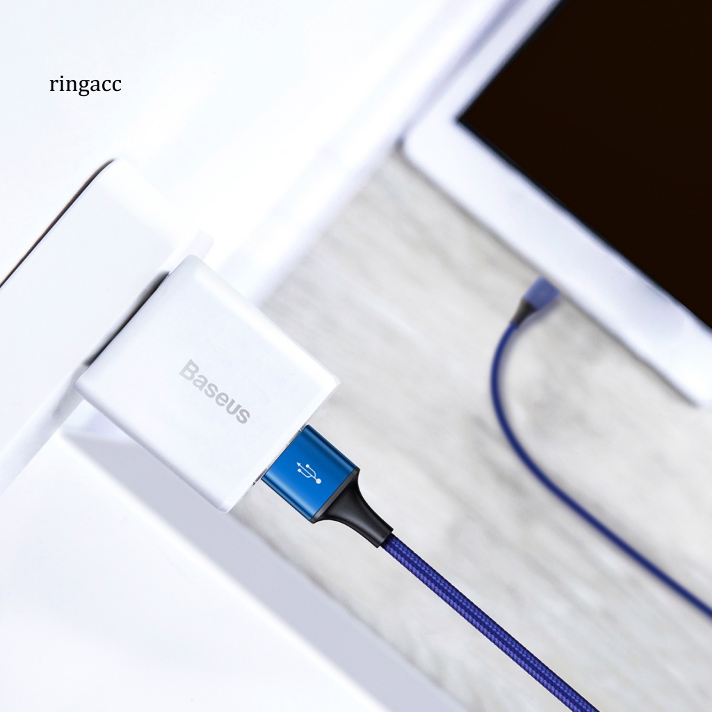 Dây Cáp Sạc RGA Chip Thông Minh 8-pin Type-C Micro USB Tốc Độ Cao