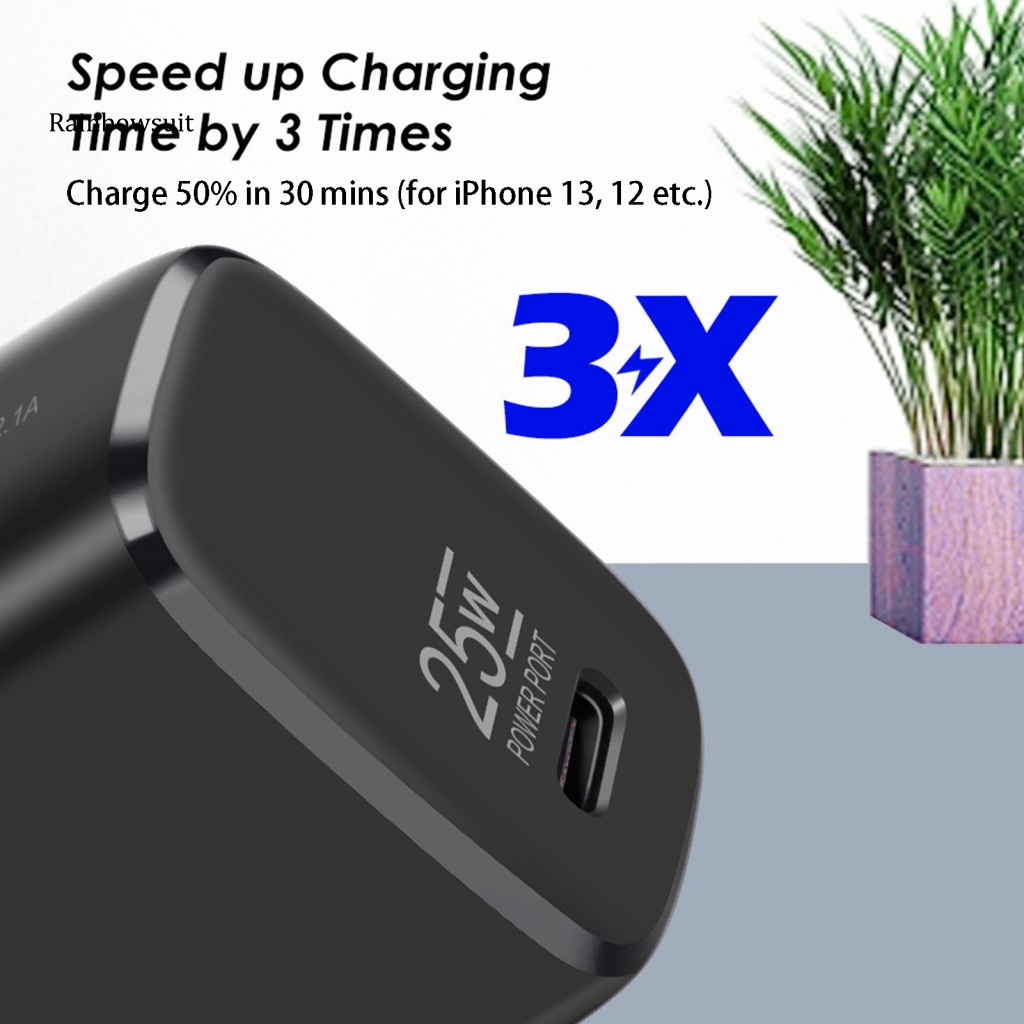 Củ Sạc Điện Thoại Mini Hiệu Quả Cao Cổng USB Cho iPhone 12-13