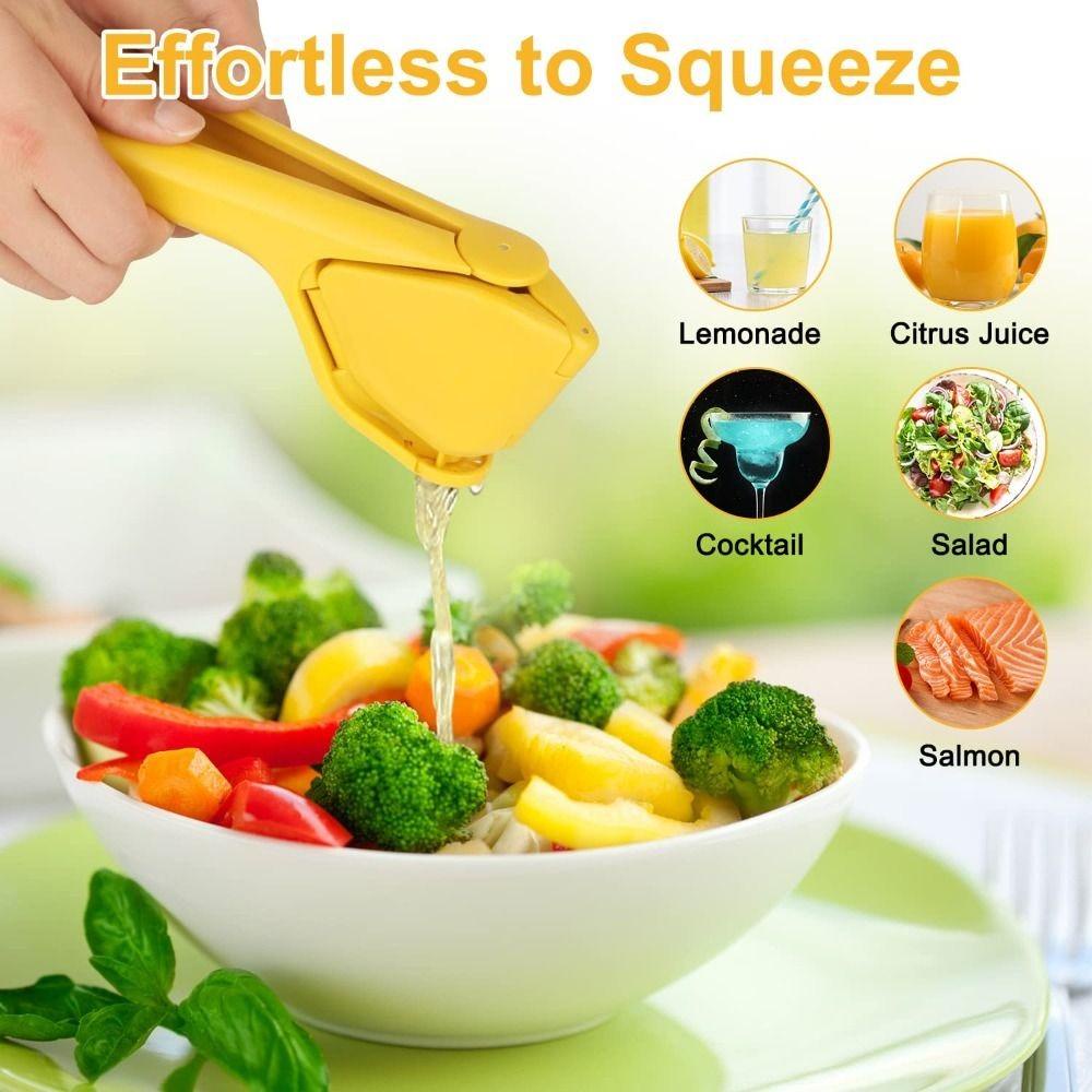 SUYO Set 2 Dụng Cụ Ép Nước Chanh Bằng Nhựa Dung Tích Lớn Tiết Kiệm Không Gian Tiện Dụng Cho Nhà Bếp