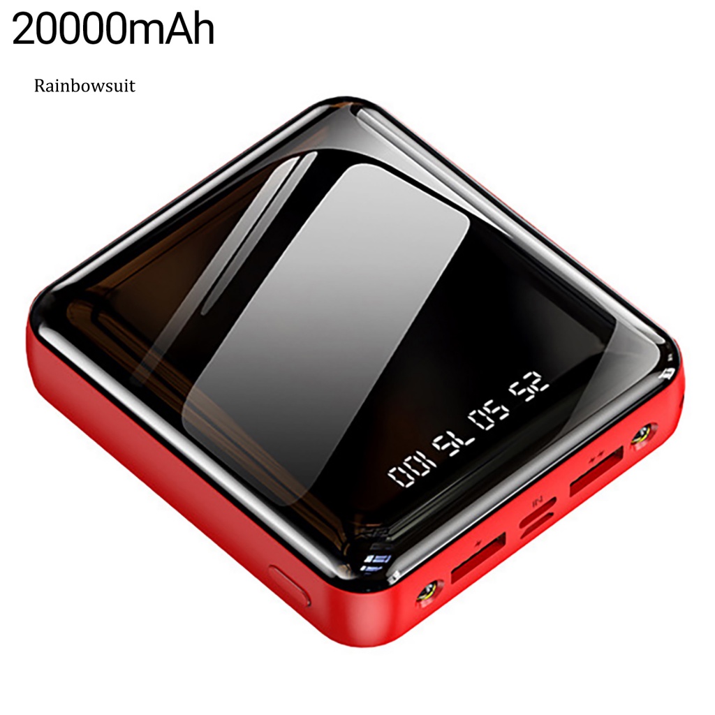 Sạc Dự Phòng Ngoài Cho iOS Có Cáp Dữ Liệu Hiển Thị Pin