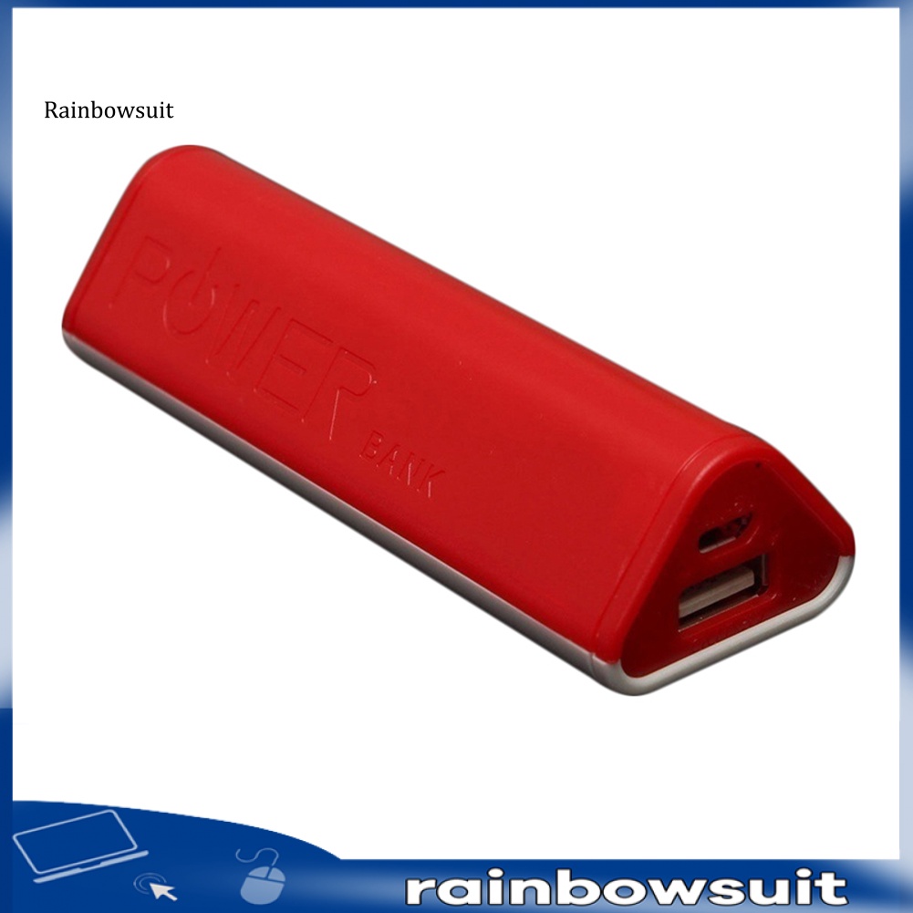 Sạc Dự Phòng 2000mAh Hình Tam Giác DIY 18650 Tiện Dụng