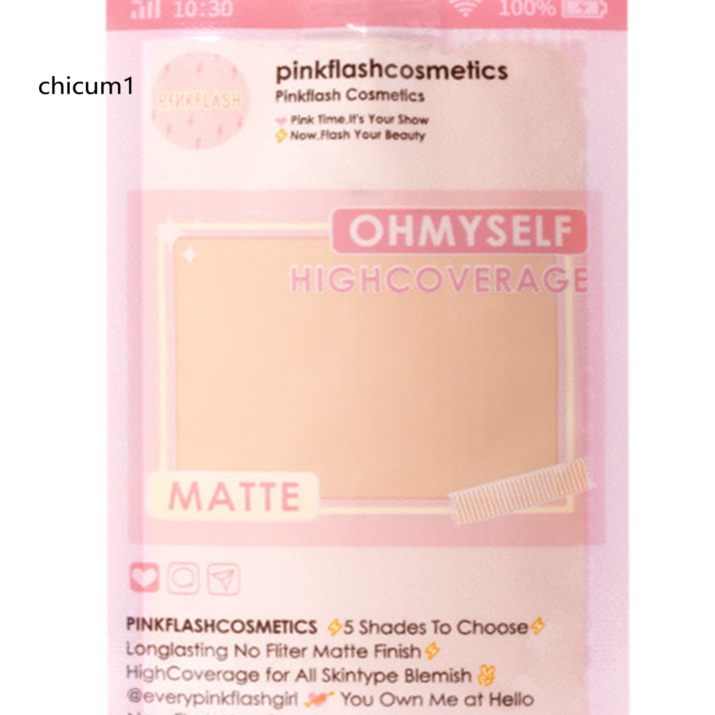 Kem Nền CC Dạng Lỏng Che Khuyết Điểm Làm Trắng Da Dành Cho Nữ