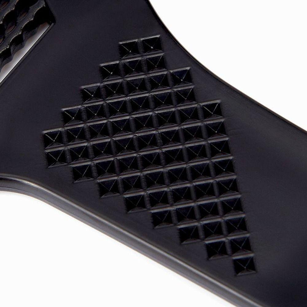 Lược Chải Tóc Tạo Kiểu Bằng Nhựa Carbon Màu Đen Chống Tĩnh Điện Chuyên Nghiệp