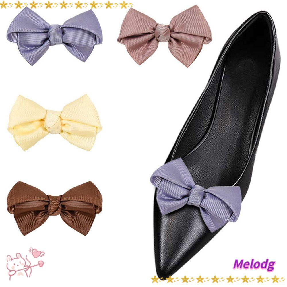 MELODG Set 2 Phụ Kiện Kẹp Giày Cao Gót Cho Cô Dâu