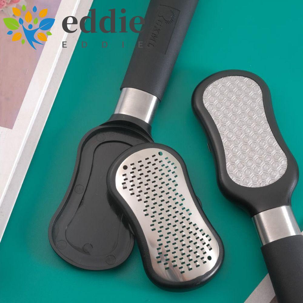 26EDIE Dụng Cụ Chà Gót Chân Hai Mặt Bằng Thép Không Gỉ Chuyên Nghiệp