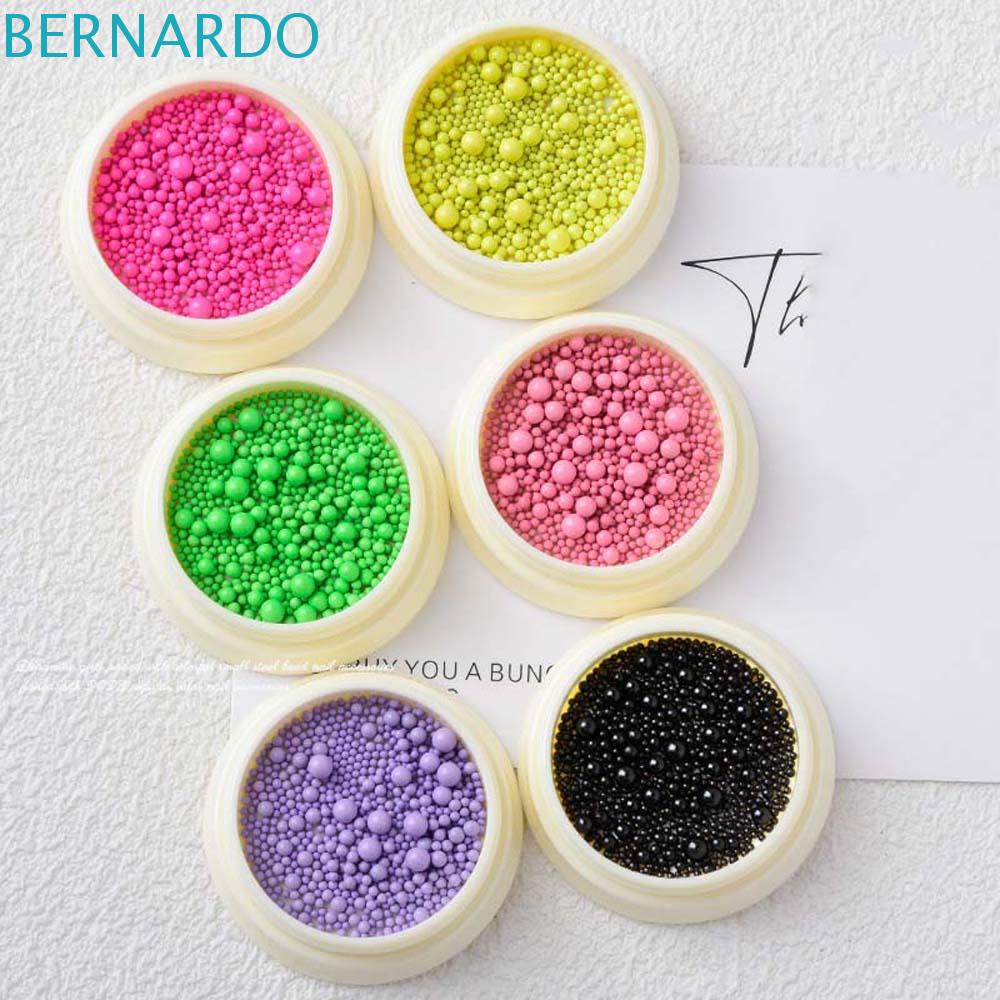 Set 6 Hộp Hạt Thép Macaron Mini Nhiều Màu Sắc Đính Móng Tay Nghệ Thuật Cho Salon
