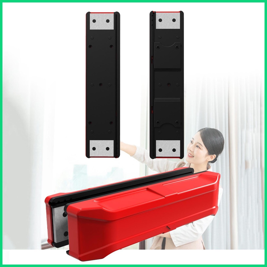 Dụng Cụ Lau Cửa Kính Hai Mặt Từ Tính Có Dây An Toàn