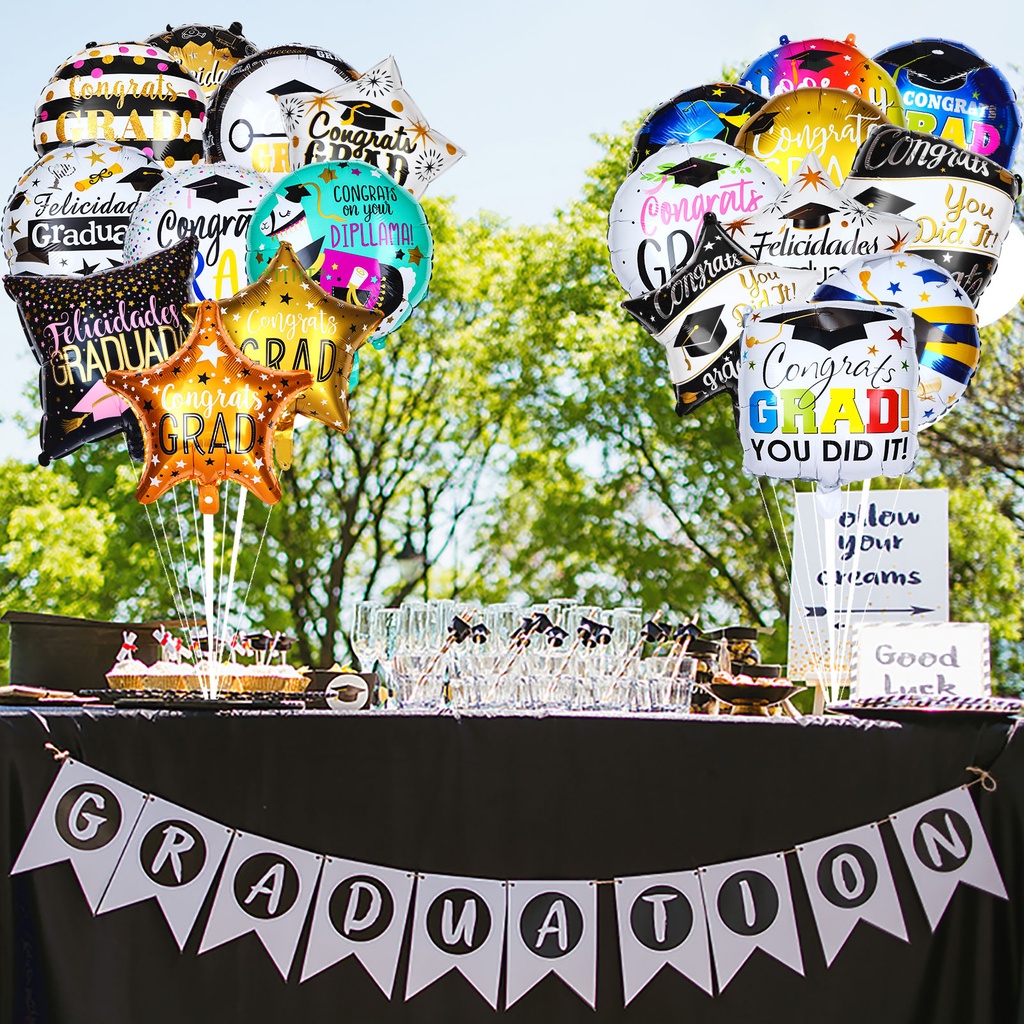 Bong Bóng Chúc Mừng Tốt Nghiệp Năm 2023 Mới