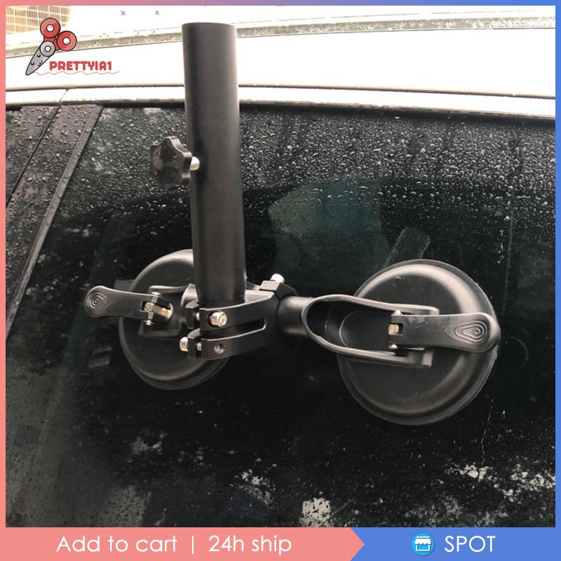 Giá Đỡ Lá Cờ Hai Giác Hút Đôi Thay Thế Chống Mài Mòn Dễ Lắp Đặt Cho Xe Tải SUV