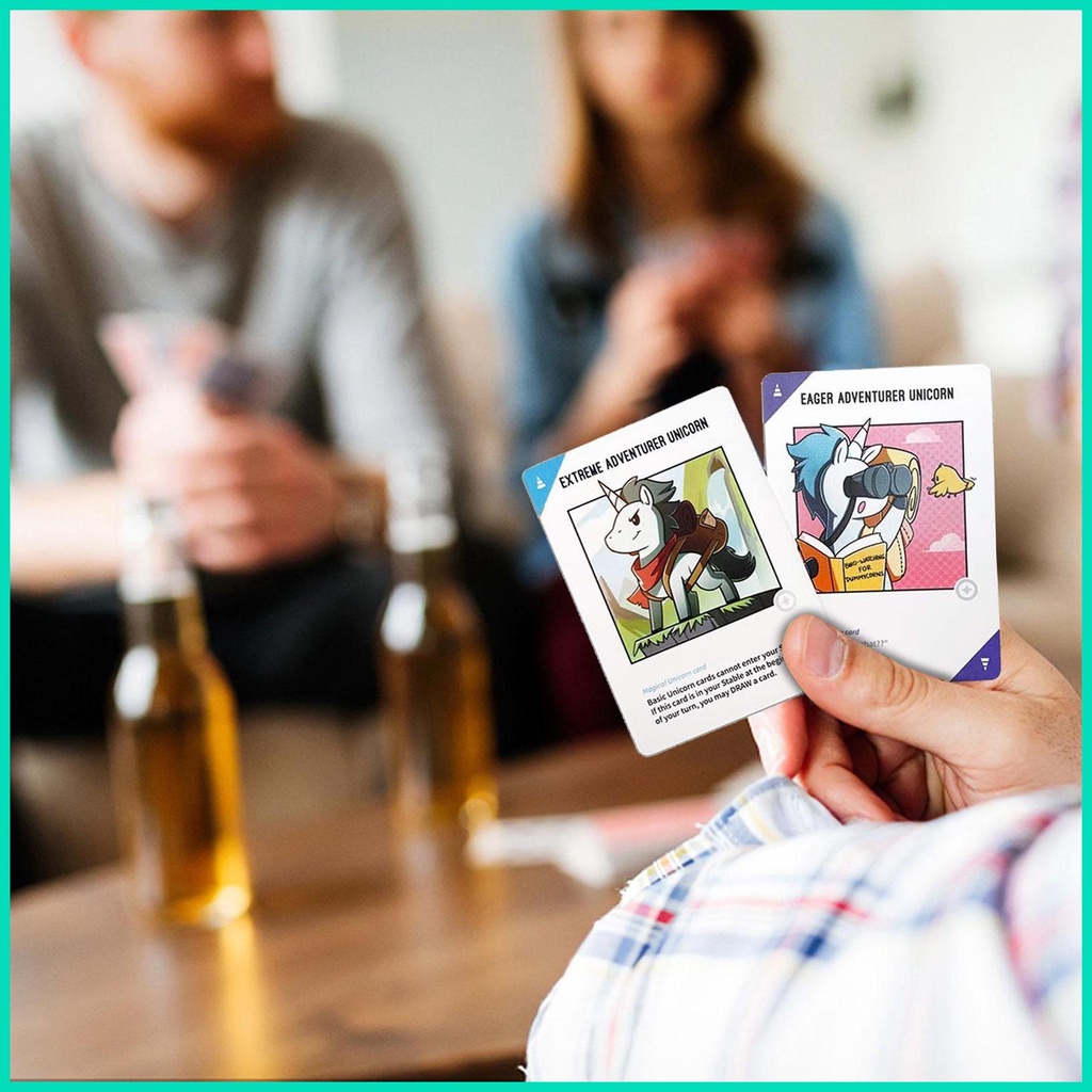 Bộ Thẻ Bài Trò Chơi Unstable Unicorns Thế Hệ 2 Phiên Bản Tiếng Anh