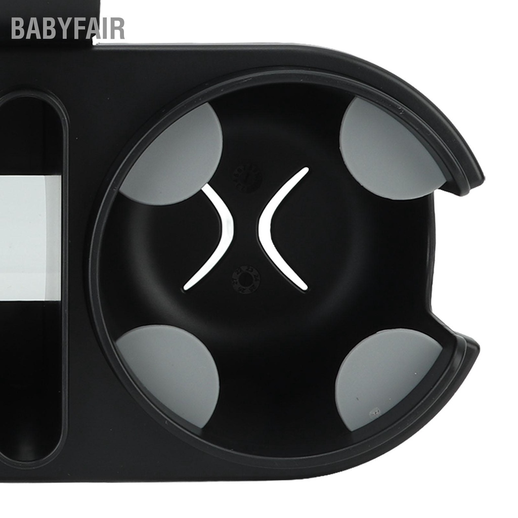 Babyfair 3 Trong 1 Ghế Sau Ô Tô Cốc Tổ Chức Điện Thoại Đồ Uống Giá Đỡ Tựa Đầu Khay Đen
