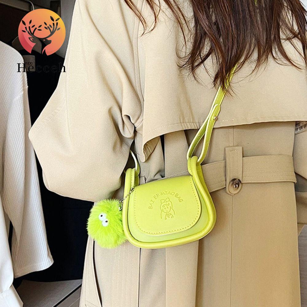 HECCEH Túi Da Đeo Chéo Chống Thấm Nước Thời Trang 2023 Cho Nữ