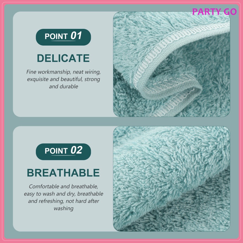 Bộ 2 Khăn Tắm Cotton Mềm Mại Thấm Hút Tốt 71 * 33cm