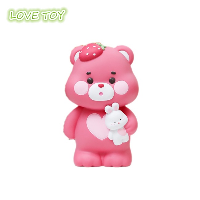 Ống Heo Tiết Kiệm Tiền Hình Gấu Hoạt Hình Cỡ Lớn Cho Bé