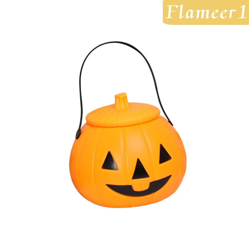 Xô Đựng Kẹo Có Tay Cầm Trang Trí Halloween