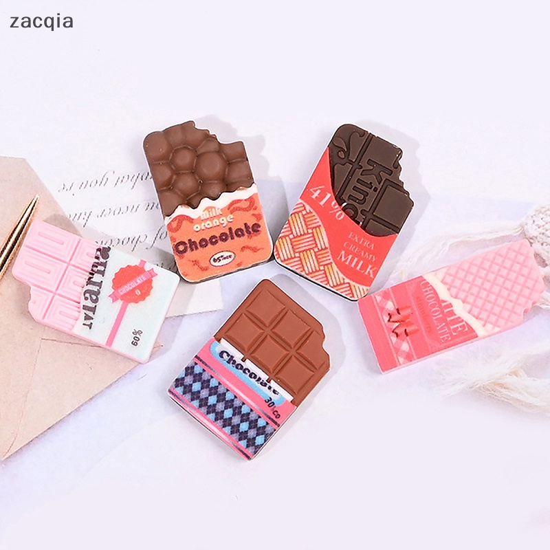 Set 5 Mô Hình Sô Cô La Mini Trang Trí Nhà Búp Bê