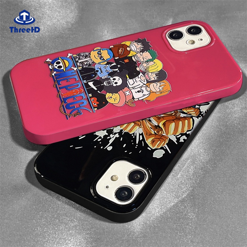 Ốp Điện Thoại TPU Mềm Họa Tiết ONE Piece Cho IPhone 14 13 12 11 Pro Max SE2020 X XR Xs Max 7 8 6 6s Plus