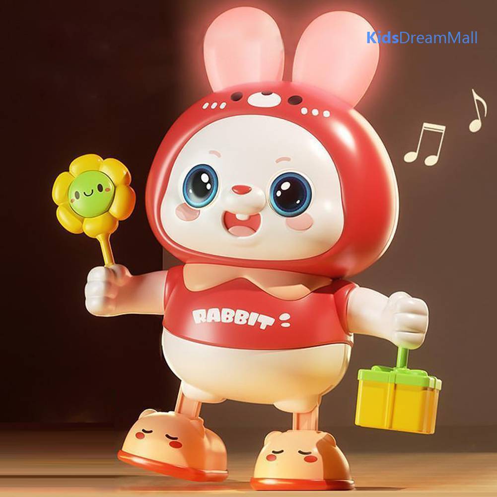 Búp Bê Thỏ Hoạt Hình Có Đèn Và Nhạc 48 Âm Thanh