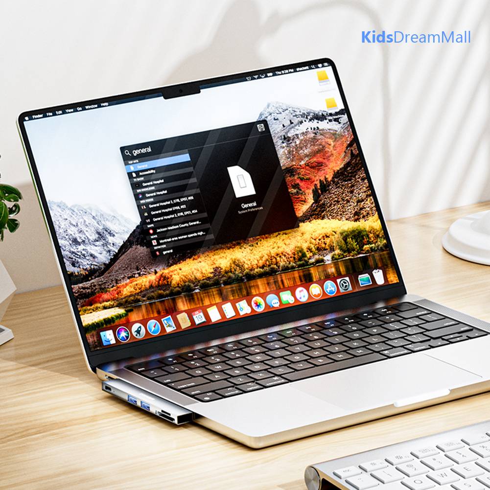 ESSAGER Bộ Chuyển Đổi Hub USB Tốc Độ Cao Cho MacBook Pro / Air 2018-2022