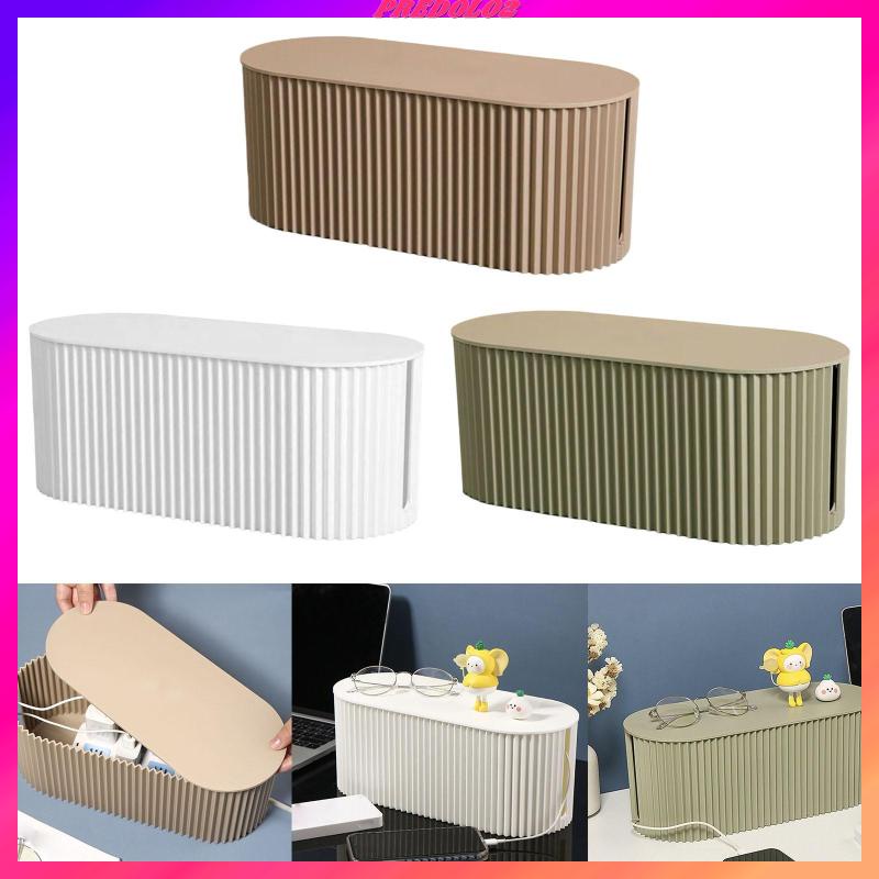 Hộp Đựng Ổ Cắm Điện / Dây Cáp Để Bàn Tiện Dụng Cho Gia Đình