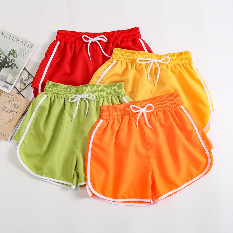 Quần Short Thể Thao Lưng Cao Dáng Rộng Phong Cách Hàn Quốc Thời Trang Mùa Hè Hàng Mới 2023