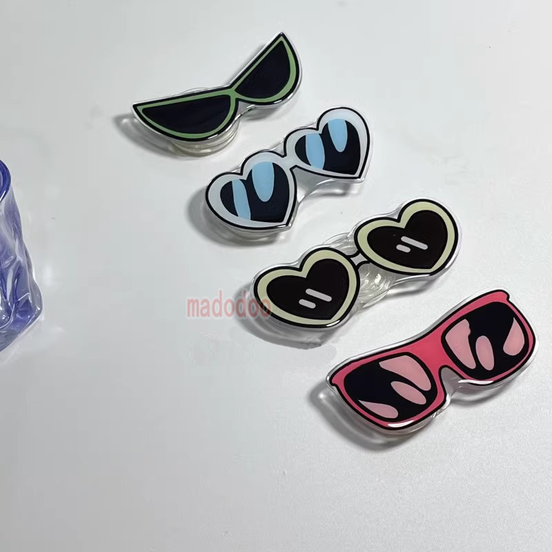 Cute ins Dopamine Color Style Cartoon The Powerpuff Girls blossom bubbes buttercup Glasses Stand ZJ 01