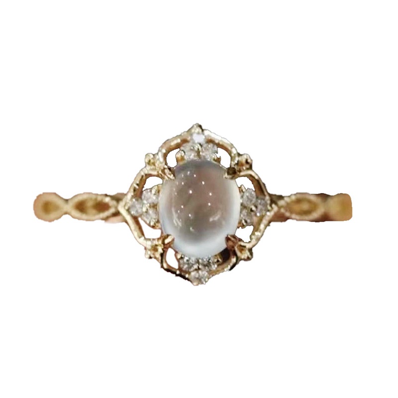 Nhẫn Bạc 925 Đính Đá Mắt Mèo Thời Trang Sang Trọng Cho Nữ Margot3 S925