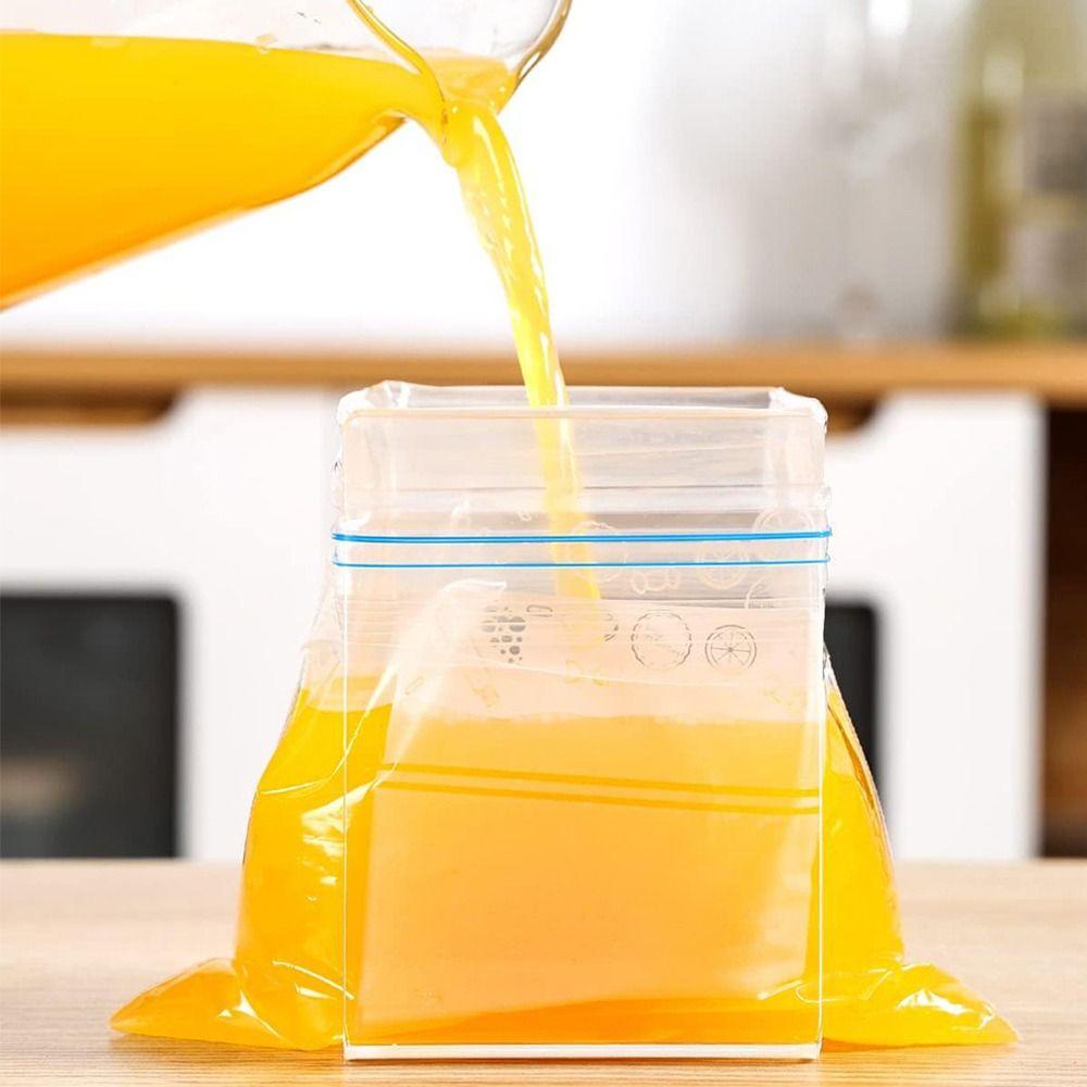 WONDER Giá Đỡ Túi Thực Phẩm Có Khóa Kéo Bằng Acrylic Siêu Bền Tiện Dụng Cho Nhà Bếp