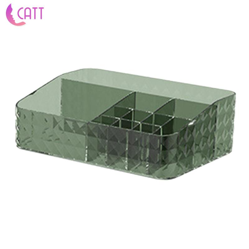 Hộp Đựng Đồ Dùng Trong Suốt Để Bàn Tiện Dụng Cho Nhà Tắm