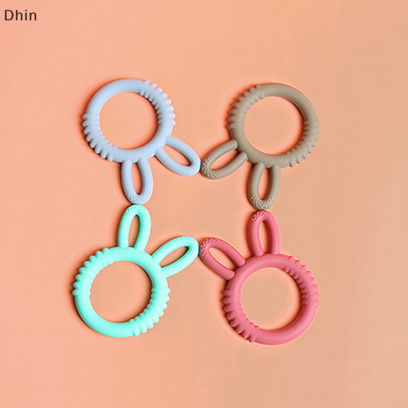 [Dhin] Đồ Chơi Mài Răng Gel Hình Thỏ Cho Bé