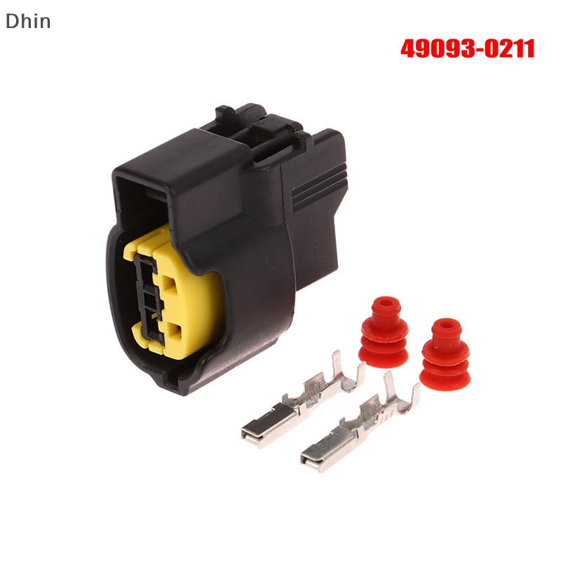 HYUNDAI 1 Bộ Ổ Cắm Dây Đánh Lửa Tự Động 2 Chấu Chống Thấm Nước 49093-0211 Tương Thích Với KIA COD