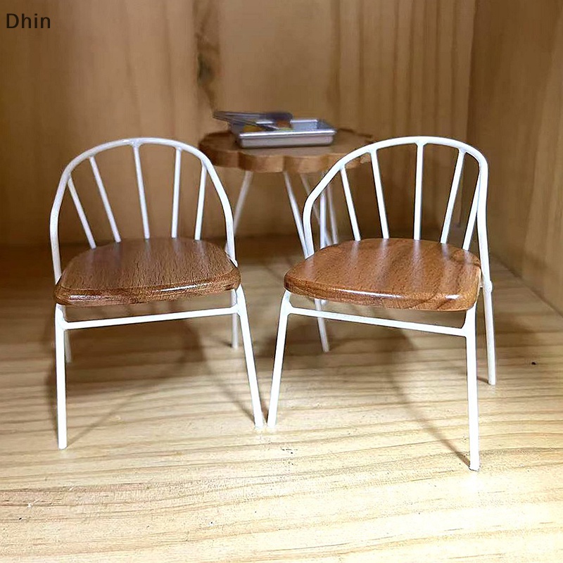 [Dhin] Ghế Nội Thất Mini Trang Trí Nhà Búp Bê
