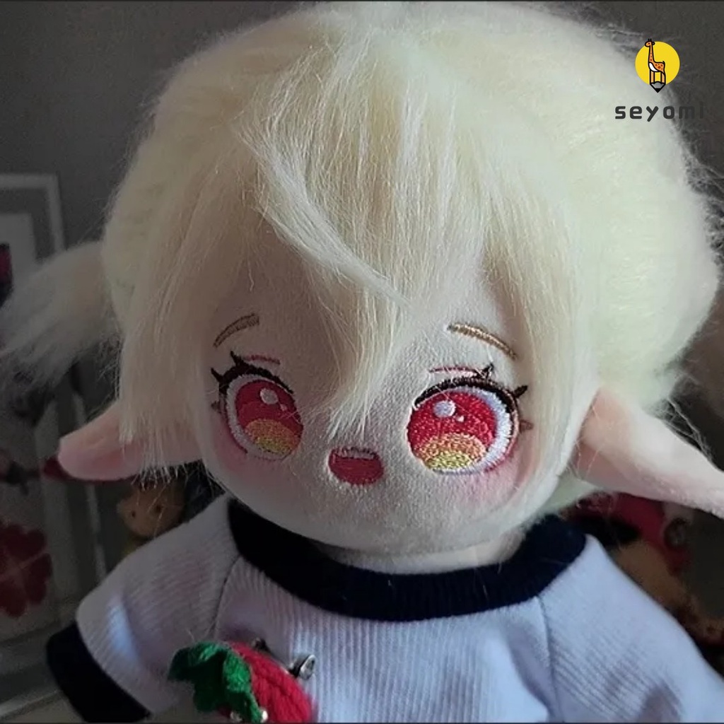 Búp Bê Nhồi Bông Hình Nhân Vật Hoạt Hình Genshin Va Chạm Klee Plushie Dễ Thương 20cm