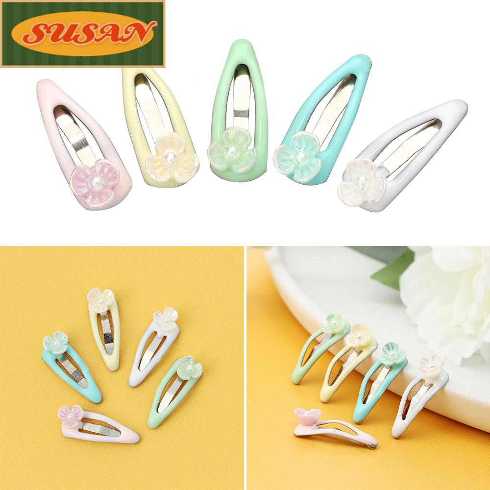 SUSANS Set 5 Kẹp Tóc Búp Bê Dễ Thương