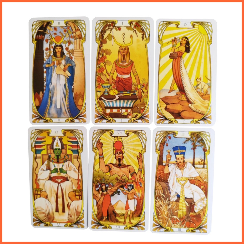 Bộ Bài Tarot Tiếng Anh Ai Cập Cổ Điển
